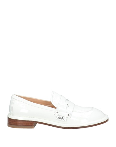 AGL Loafers White Leather