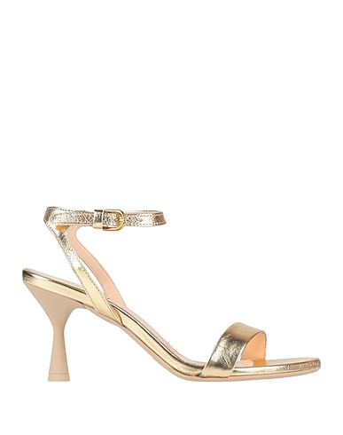 AGL Sandals Gold Leather