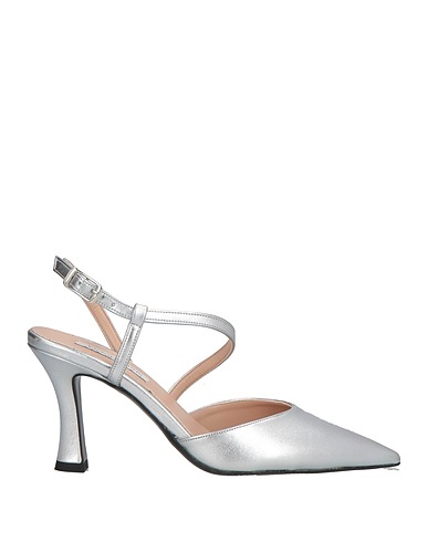 VICTORIA CHRIS Napoli Court Silver Textile fibres