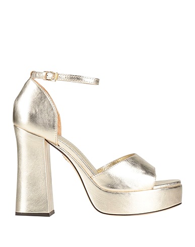 TORY BURCH Sandals Platinum Leather