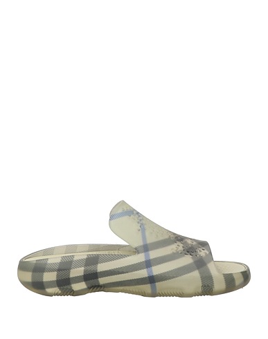 BURBERRY PRORSUM Pantoufles et chaussons Gris Caoutchouc