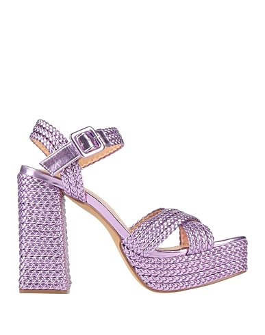 ALTRIMENTI Sandalen Lila Gewebefasern