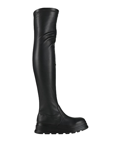 FRAU Boots Black Textile fibres