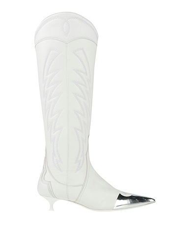 AGL Boots X KRISTEN MC MENAMY White Leather
