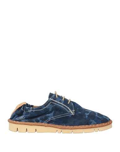 WATSON & PARKER Schnürschuhe Marineblau Leder