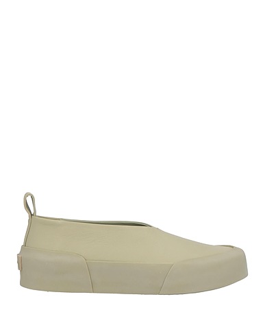JIL SANDER Sneakers Sage green Leather