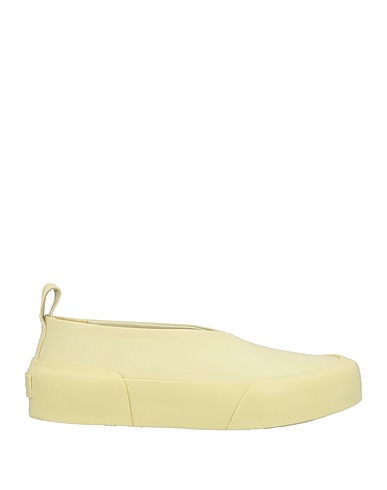 JIL SANDER スニーカー パステルイエロー 革（なめし加工）