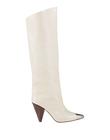 ISABEL MARANT Boots White 100% Calfskin