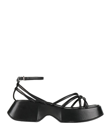 VIC MATIĒ Flip flops Black Leather