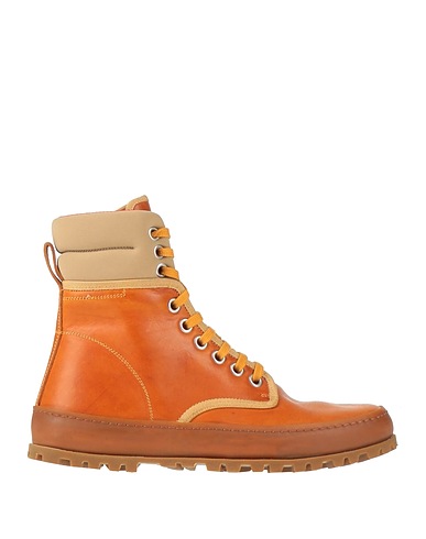 PREMIATA Stivaletti Cammello Pelle, Fibre tessili
