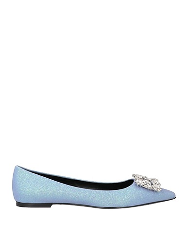 ROGER VIVIER Ballerinas Lila Leder