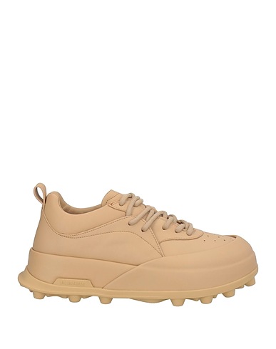 JIL SANDER Sneakers Light brown Calfskin