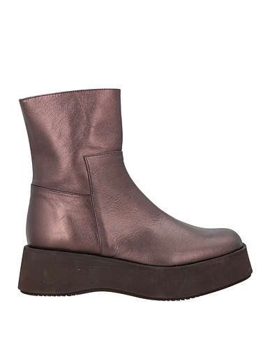 PALOMA BARCELÓ Ankle boot Dark brown Leather