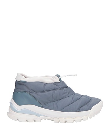 VANS VAULT Ankle boot Slate blue Leather, Textile fibers
