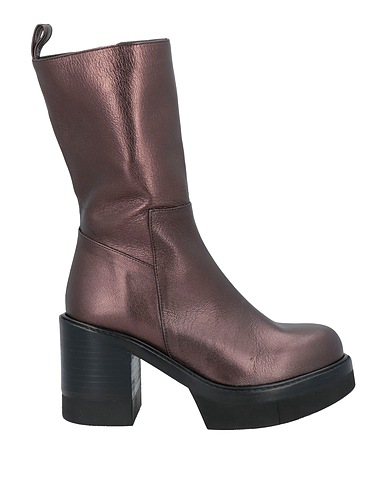 PALOMA BARCELÓ Ankle boot Dark brown Leather