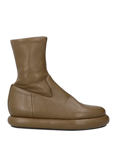 PALOMA BARCELÓ Ankle boot Khaki Textile fibres