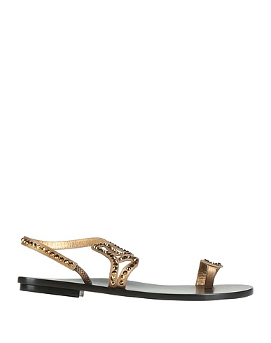 GIORGIO ARMANI Flip flops Sand Textile fibers