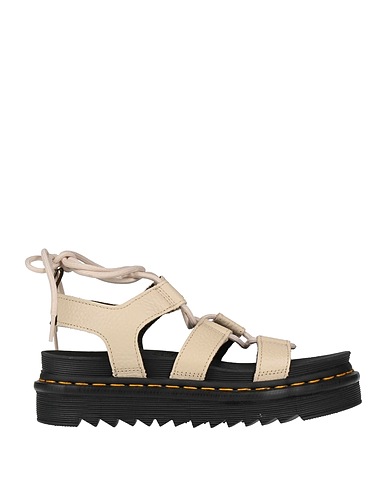 DR. MARTENS FOOTWEAR Cream Leather