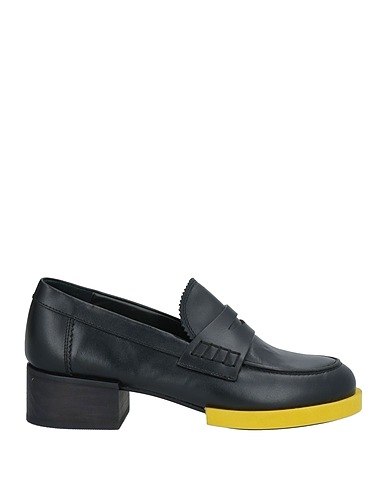 PALOMA BARCELÓ Loafers Black Leather