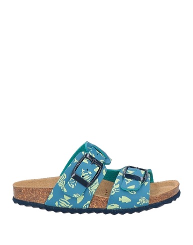 GEOX Sandalen Azurblau Gewebefasern