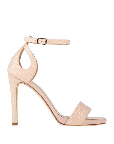 LELLA BALDI Πέδιλο Ίνες υφασμάτων, Δέρμα