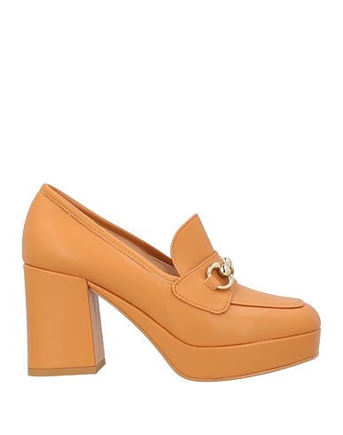 IODEA Loafers Camel Textile fibers