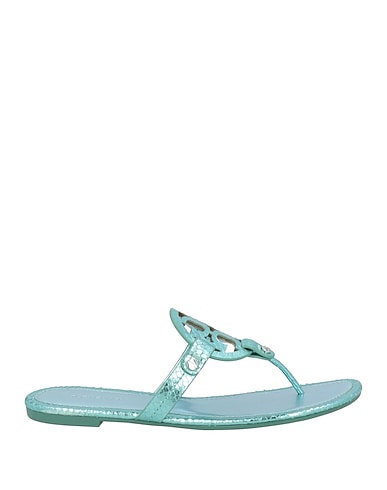 TORY BURCH Flip flops TURCHESE Leather