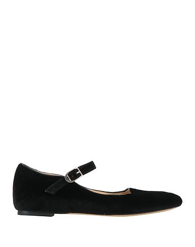 L'ARIANNA Footwear Black Textile fibers