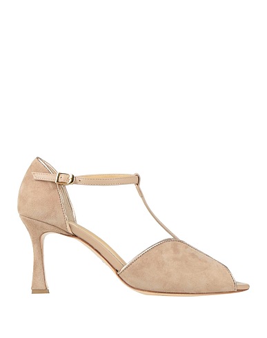 HIDNANDER Pump Beige Leather