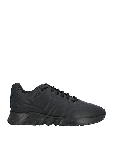 GIORGIO ARMANI Sneakers Black Leather