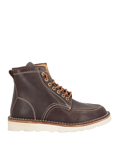 LEREWS Ankle boot Dark brown Leather