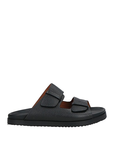 DOUCAL'S Sandals Black Leather