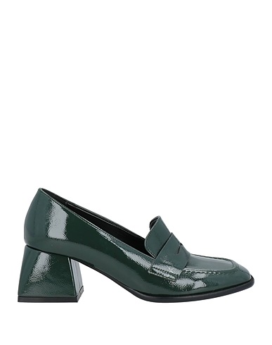 NACRÈE Loafers Dark green Textile fibres