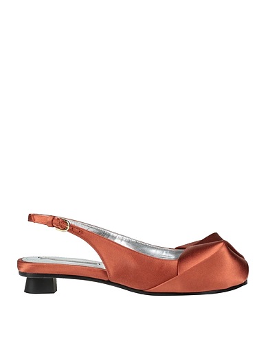 MARCO DE VINCENZO Ballet flats Textile fibres