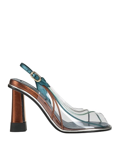 MARCO DE VINCENZO Sandals Transparent PVC - Polyvinyl chloride