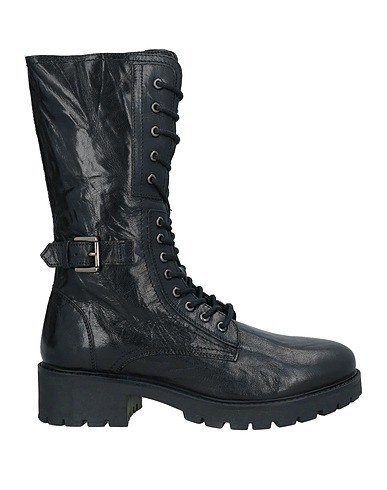 PREGUNTA Boots Black Leather