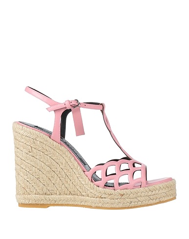 SERGIO ROSSI Espadrilles Rosa Leder