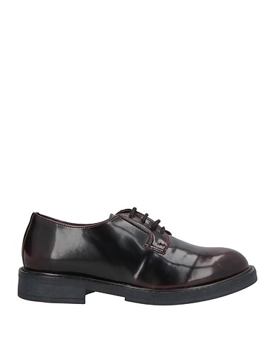 NACRÈE Laced shoes Burgundy Leather