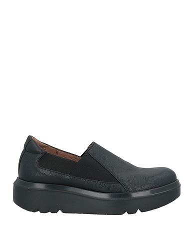 WONDERS Loafers Black Leather