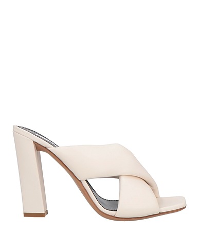 PARIS TEXAS Sandals Ivory Leather
