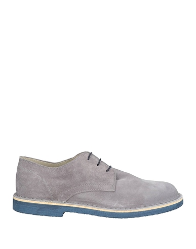 CAFèNOIR Laced shoes Grey Leather