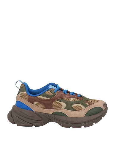 PUMA Sneakers Khaki Leather, Textile fibres