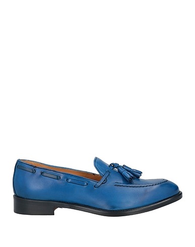 SAXONE Loafers Azure Leather