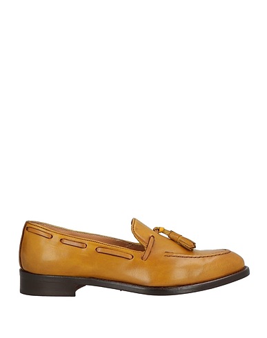 SAXONE Loafers Mustard Leather