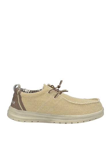 CAFèNOIR Laced shoes Sage green Textile fibres