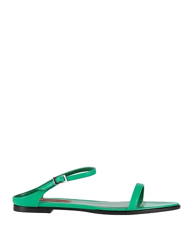 MISSONI Sandals Green Leather