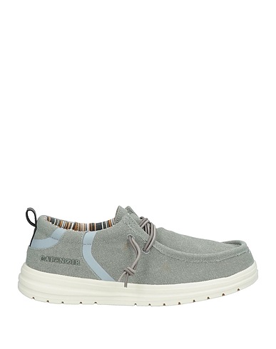 CAFèNOIR Schnürschuhe Grau Gewebefasern