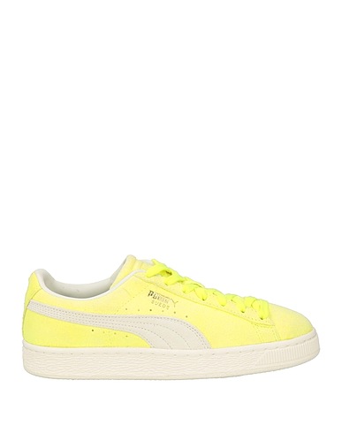 PUMA Sneakers SUEDE Lime green Leather