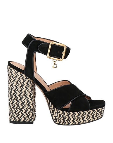 COACH Espadrillas Nero Pelle