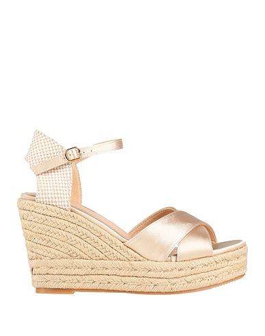CAFèNOIR Espadrilles Beige Gewebefasern
